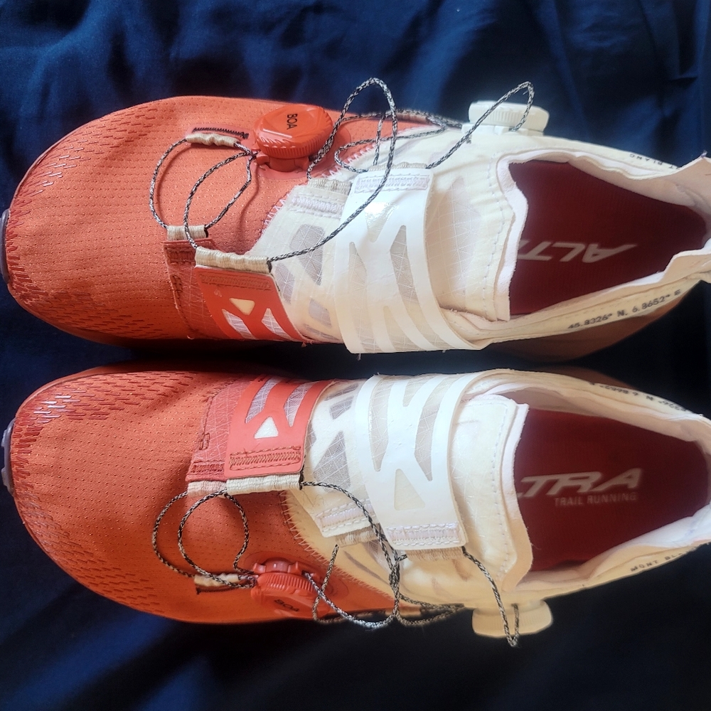 Altra Mont Blanc Boa Trail Racing Shoe Men 8 Women 9